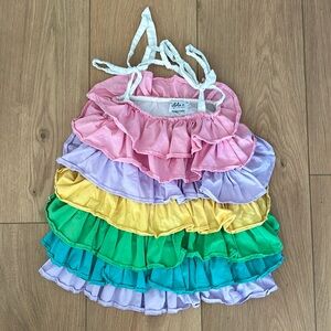 Lola + the Boys ruffle Pastel Dress